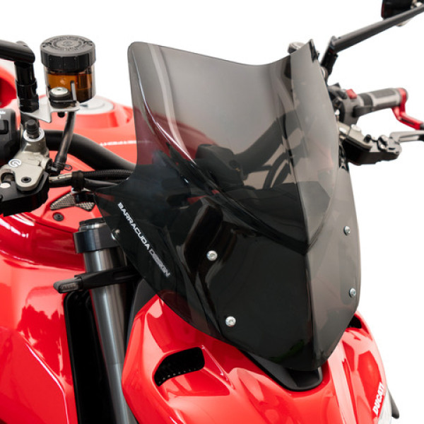 Barracuda Windschild Aerosport Plexiglas für Ducati Streetfighter V4 2020-