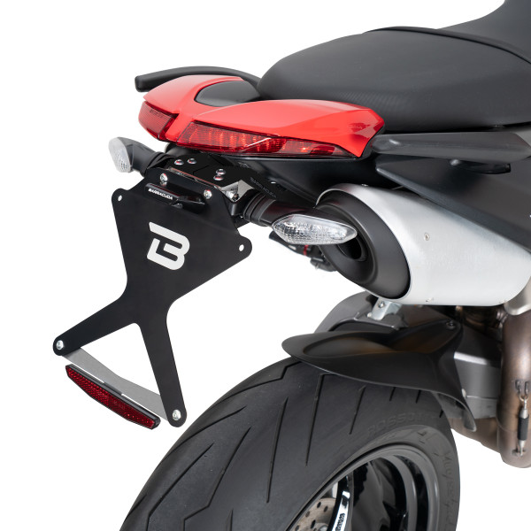Kennzeichenhalter Ducati Hypermotard 2021 für orginalen Blinkern