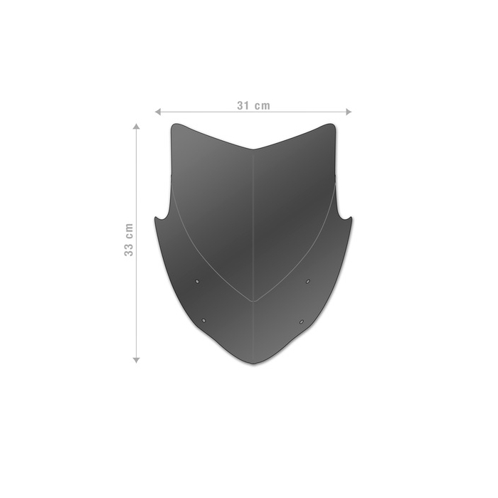 マーチング エアーブレード Windschutzscheibe Aerosport CF Moto 800NK Sport Barracuda Moto